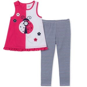 Toddler girls pants set